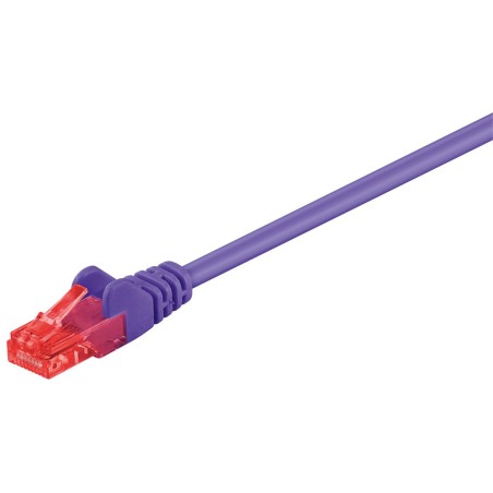 MicroConnect UUTP CAT6 1M Purple PVC - High-Speed Ethernet Cable B-UTP601P